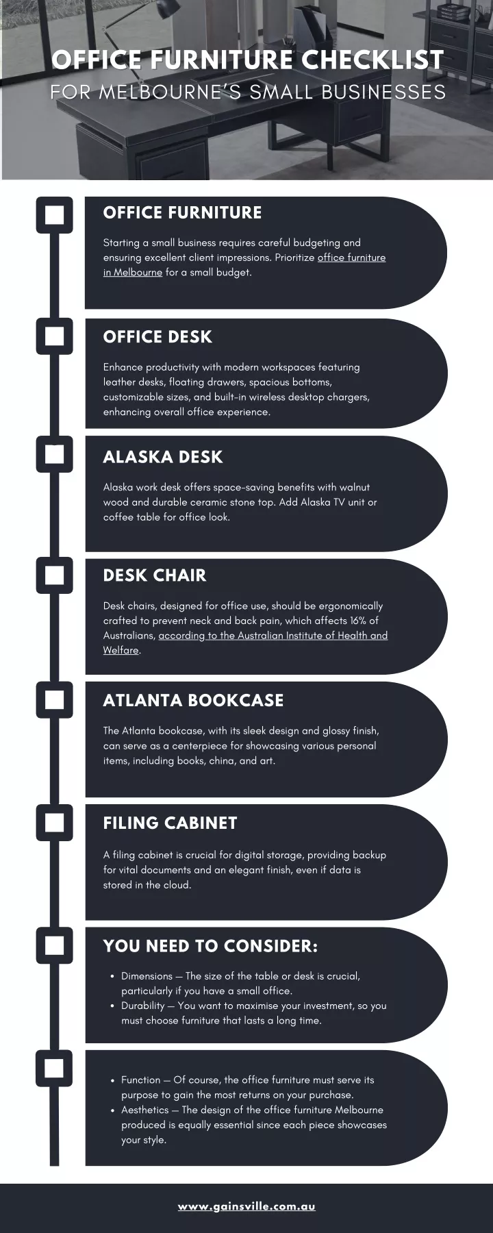 office furniture checklist office furniture