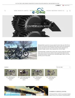 Available Conversion Kits in Richmond