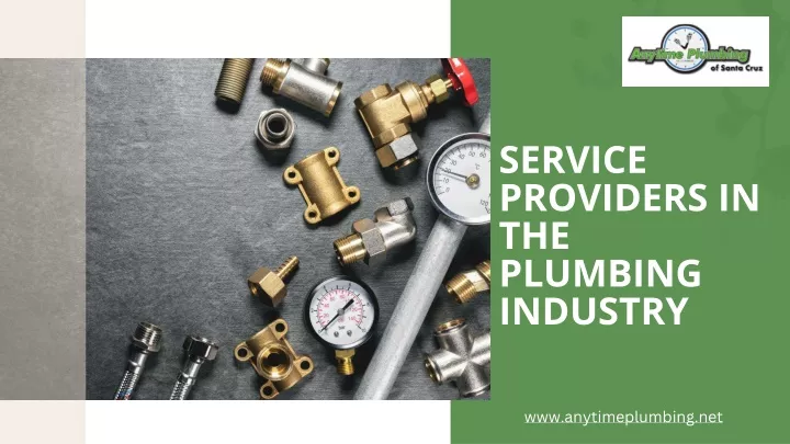 service providers in the plumbing industry