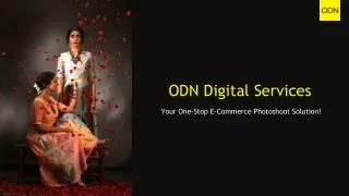 E-commerce Photoshoot | ODN Digital