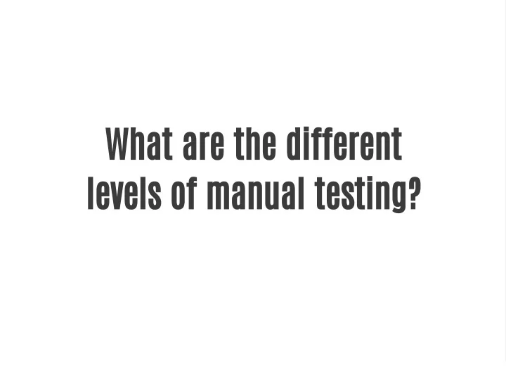 PPT Software Testing Course in Pune PowerPoint Presentation, free