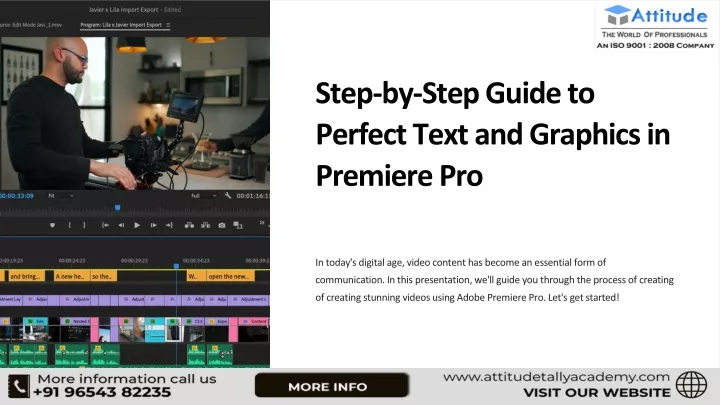 step by step guide to perfect text and graphics