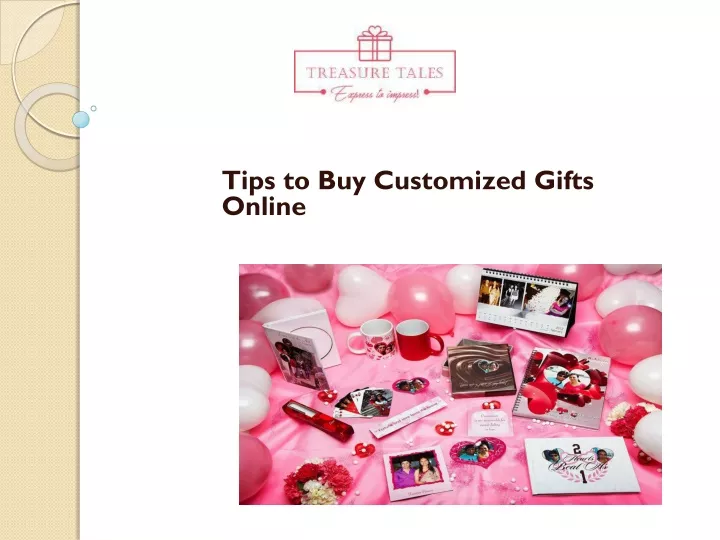 tips to buy customized gifts online