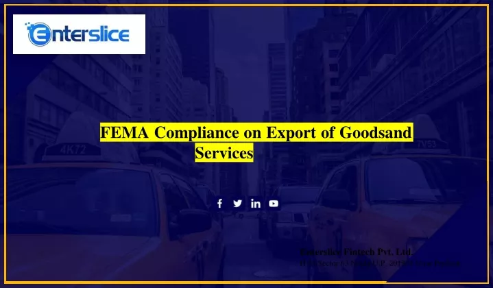 fema compliance on export of goods and services