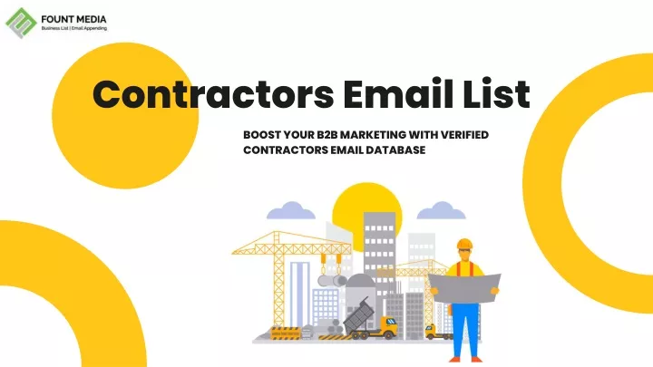contractors email list