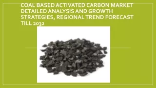Coal Based Activated Carbon MarketDetailed Analysis Till 2032