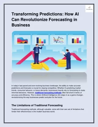 transforming predictions how ai can revolutionize
