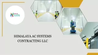 Himalaya AC Systems Contracting LLC in Ajman - TradersFind