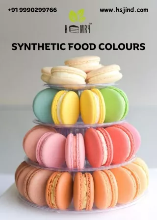 SYNTHETIC COLOURS MANUFACTURER FOR FOOD COLOURING - KEMRY - HSJ INDUSTRIES