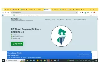 NJ Ticket Payment Online - NJMCDirect