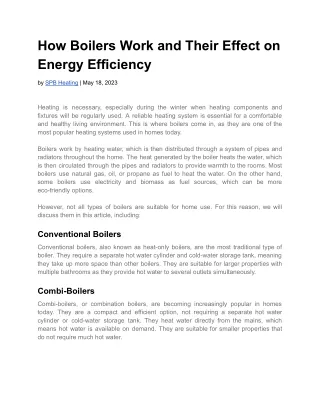 How-Boilers-Work-and-Their-Effect-on-Energy-Efficiency