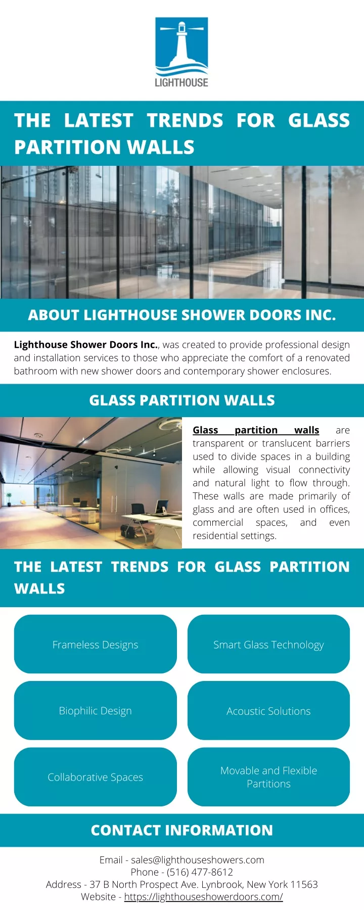 the latest trends for glass partition walls