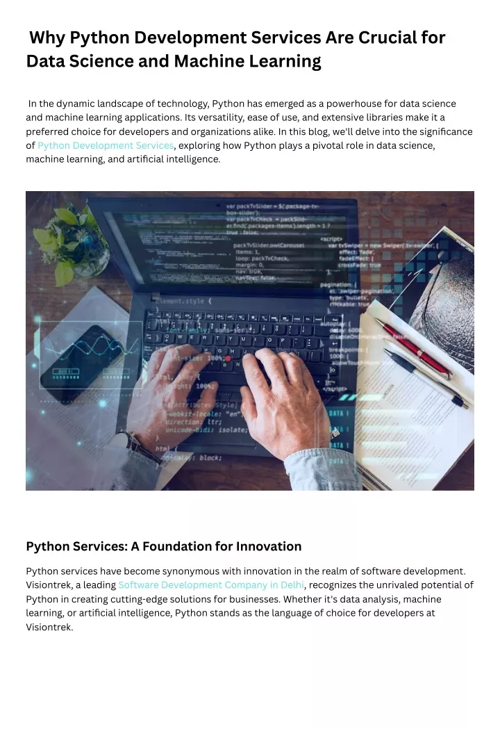 why python development services are crucial