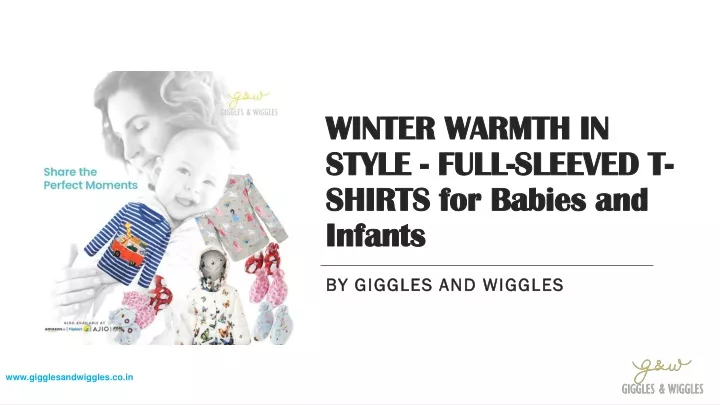 winter warmth in style full sleeved t shirts for babies and infants