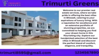 villas in bhiwadi