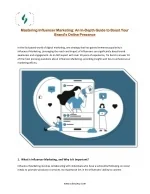 Mastering Influencer Marketing-An in-Depth Guide to Boost your Brand - slide 1