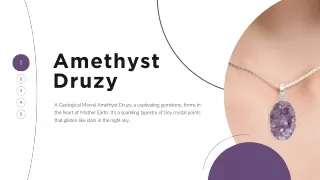 Amethyst Druzy: Nature's Sparkling Masterpiece