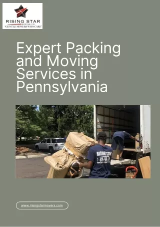 Expert Packing and Moving Services in Pennsylvania