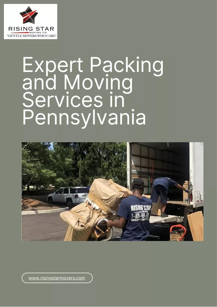 expert packing and moving services in pennsylvania