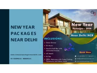Explore our New Year Packages near Delhi | New Year Packages 2024