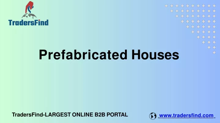 prefabricated houses