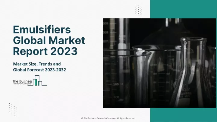 emulsifiers global market report 2023