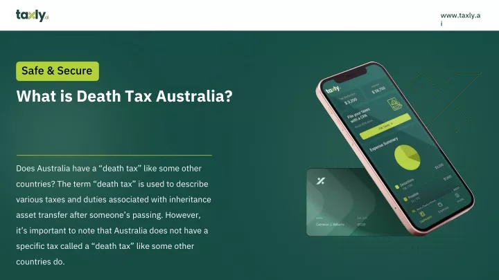 what is death tax australia