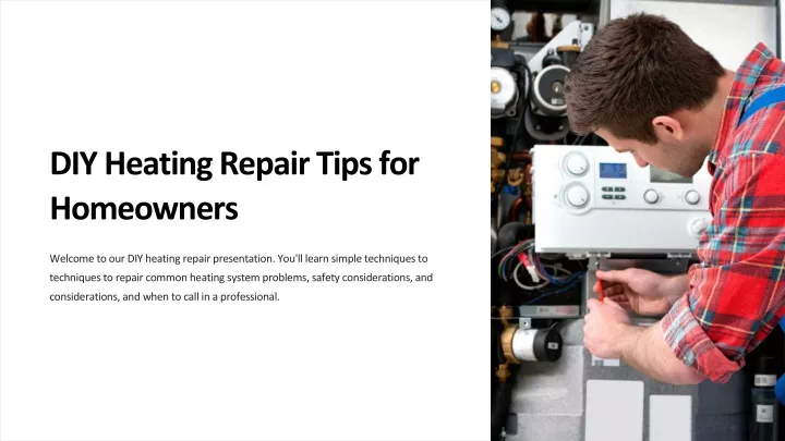 diy heating repair tips for homeowners