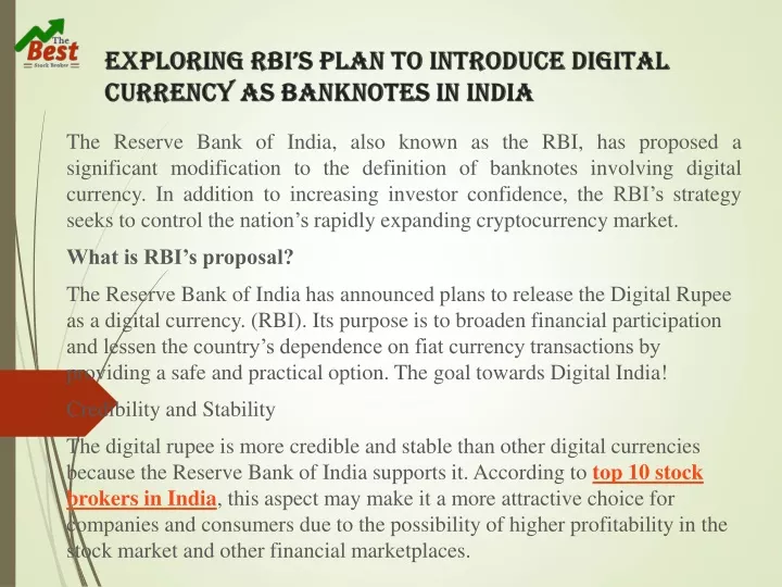 the reserve bank of india also known