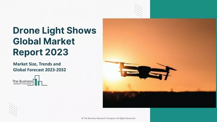 drone light shows global market report 2023