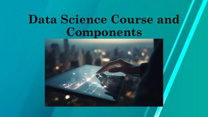 data science course and components