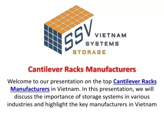 cantilever racks manufacturers