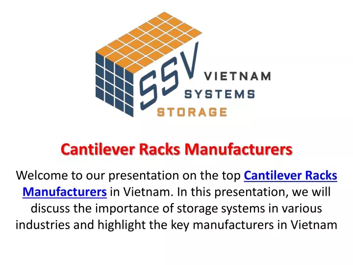 cantilever racks manufacturers