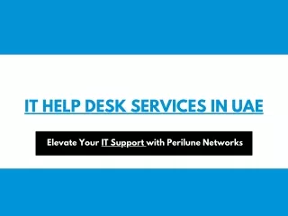 _Elevate Your IT Support with Perilune Networks