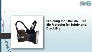 Exploring the OMP KS-1 Pro Rib Protector for Safety and Durability