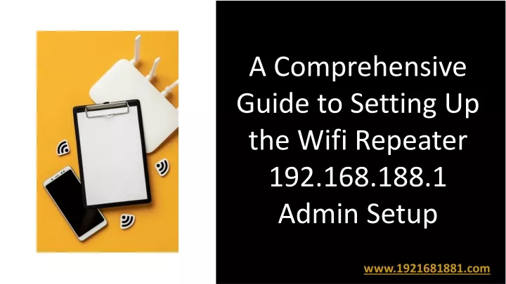 a comprehensive guide to setting up the wifi