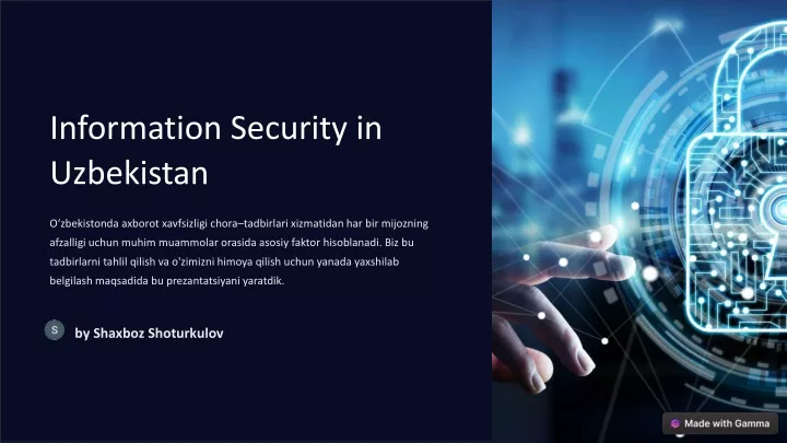 information security in uzbekistan