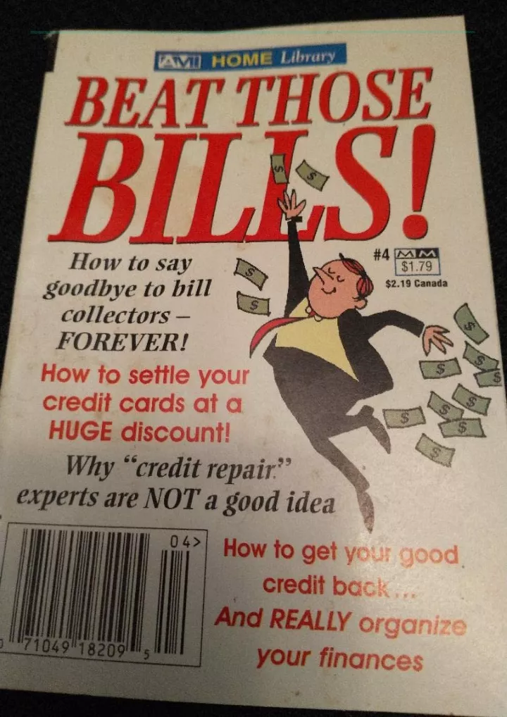 pdf read beat those bills how to say goodbye