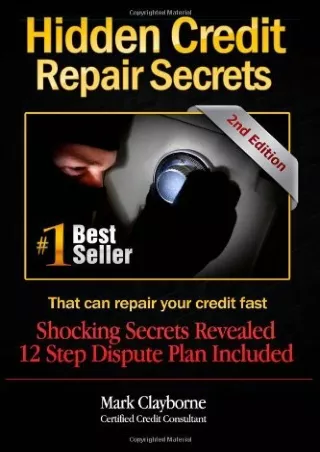 get [PDF] ✔Download⭐ Hidden Credit Repair Secrets: 2nd (second) Edition