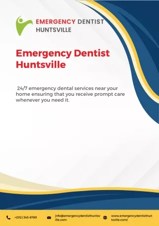 24-Hour Emergency Dental Service: Immediate Relief Around the Clock