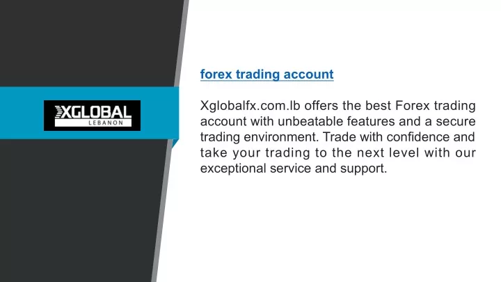 forex trading account