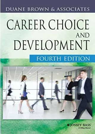 PDF✔️Download❤️ Career Choice and Development