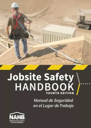 book❤️[READ]✔️ NAHB Jobsite Safety Handbook, English-Spanish, Fourth Edition