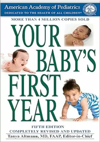 download⚡️[EBOOK]❤️ Your Baby's First Year: Fifth Edition