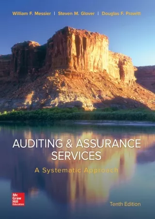 download⚡️[EBOOK]❤️ Auditing & Assurance Services: A Systematic Approach: A Systematic Approach