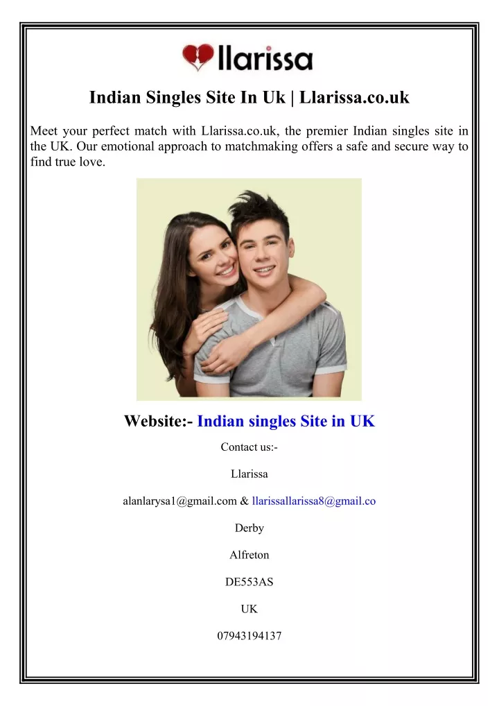 indian singles site in uk llarissa co uk