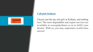 Call Girls Kolkata | Rosespakolkata.co.in