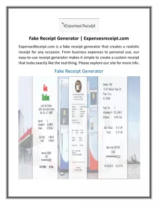 fake receipt generator expensesreceipt com