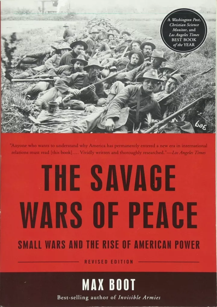 pdf the savage wars of peace small wars