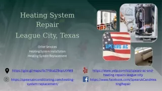 Heating System Repair Services League City, Texas